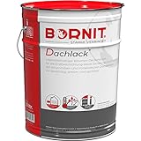 Bornit - Dachlack Bitumen-Dachanstrich | Sanierung | Dach- u. Schweißbahnen - Größe: 10 L